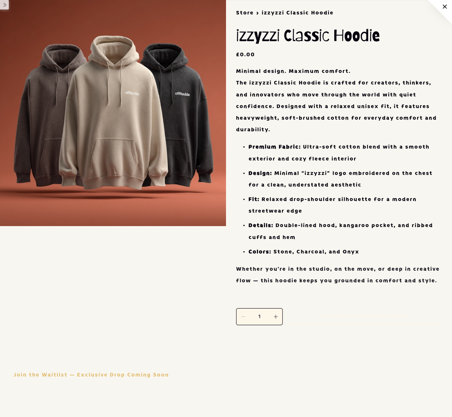 Izzyzzi Classic Hoodie